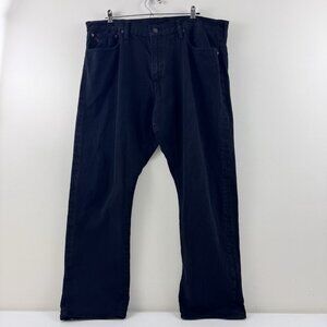 Polo Ralph Lauren Hampton Straight Leg Denim Jeans Men's Size 38 X 30 Black